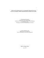 Xây dựng chuẩn đầu ra nhằm nâng cao chất lượng chương trình đào tạo Kỹ thuật Cơ khí tại Đại học Thái Nguyên. (LA tiến sĩ)
