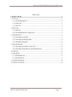 Phân tích và thiết kế hệ thống bài toán quản lý điểm sinh viên