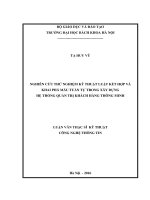 Nghiên cứu thử nghiệm kỹ thuật luật kết hợp và khai phá mẫu tuần tự trong xây dựng hệ thống quản trị khách hàng thông minh 