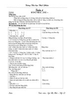 Giáo án Toán Lớp 1 học kỳ 1 hoàn chỉnh