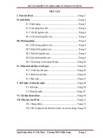 ĐỀ TÀI NGHIÊN CỨU KHOA HỌC SƯ PHẠM ỨNG DỤNG Một số kĩ năng nhận biết, vẽ biểu đồ của môn địa lí 9