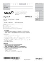 TÀI LIỆU VẬT LÝ BẰNG TIẾNG ANH CỰC QUÝ GIÁ