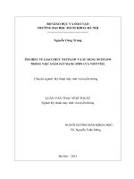 Tìm hiểu về giao thức netflow và sử dụng netflow trong việc giám sát mạng 