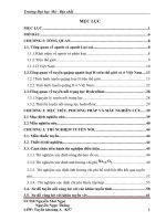 Nghiên cứu tuyển quặng apatit loại II vùng Mỏ Cóc mẫu MCQII2 bằng sơ đồ kết hợp tuyển nổi trọng lực và tuyển nổi thông thường độ hạt  0,5 mm