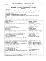 Giáo án Tiếng Anh lớp 4 chương trình mới nhất của BGD (cả năm)