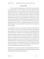 Ứng dụng lý thuyết hệ thống trong quản trị doanh nghiệp vào hoạt động kinh doanh tại phòng kinh doanh của công ty cổ phần Hồng Lĩnh