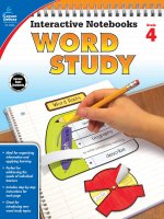 interactive notebook word study grade 4  