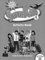super kids 4 activity book 