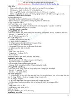 TÀI LIỆU ÔN THI TÔT NGHIỆP ĐỊA LÝ