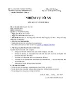 Thiết kế hệ thống xử lý nước thải nhà máy giấy Tân Mai – Đồng Nai công suất 1000 m3ngày.đêm