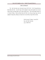 Hệ thống quản lý dữ liệu phổ cập tiểu học dựa trên kiến trúc hướng dịch vụ  