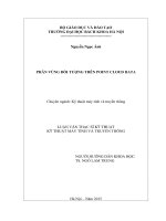 Phân vùng đối tượng trên point cloud data  