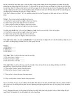 Tổng hợp mẹo ĐÁNH bừa nhưng ăn điểm THẬT khi làm bài trắc nghiệm tiếng anh