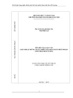 Giải thuật rừng ngẫu nhiên giải bài toán phân đoạn ảnh theo đối tượng  