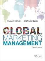 Global marketing management 7th kotable and helsen