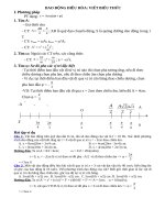 BÀI TẬP LÍ 12 DAO ĐỘNG ĐIỀU HOÀ  ĐỦ DẠNG