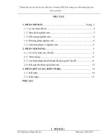 Thành lập câu lạc bộ em yêu sinh học ở trường THCS để  nâng cao chất lượng dạy học môn sinh học”