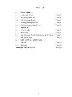 SKKN ĐỀ TÀI:  LỒNG GHÉP NỘI DUNG GIÁO DỤC TẤM GƯƠNG ĐẠO ĐỨC HỒ CHÍ MINH TRONG VIỆC DẠY TRẺ 4  5 TUỔI