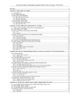 Quy họach Quản lý tổng hợp tài nguyên nước các lưu vực sông – TP Cần Thơ