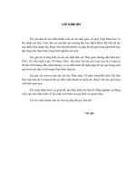 Công nghệ chế tạo Compozit nền Cu – Cốt hạt nano Tic. (LA tiến sĩ)