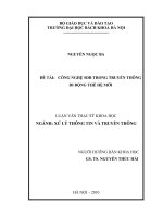 Công nghệ SDR trong truyền thông di động trên thế giới 