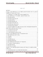 Cấu trúc địa chất vùng Cẩm Phả  Quảng Ninh. Thiết kế phương án thăm dò bổ sung phân vỉa PV.GI3a(2) từ tuyến T.XXIXa đến tuyến T.XLIII mỏ than Cọc Sáu