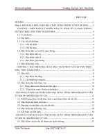 Đánh giá điều kiện địa chất công trình đoạn tuyến Km30+446 đến Km 32+320 thuộc dự án tuyến đường từ cảng hàng không Thọ Xuân đi khu kinh tế Nghi Sơn, Thanh Hóa. Luận chứng và thiết kế phương án xử lý nền đường đất yếu cho đoạn tuyến, thời gian thi công ph