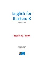 English for starters 8 student book pdf