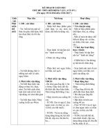 Giáo án mầm non chủ đề động vật