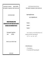 Nghiên cứu ứng dụng quy trình chẩn đoán và điều trị phẫu thuật bệnh trĩ tại một số tỉnh miền núi phía Bắc (TT)