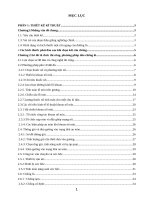 Đồ án: Xây dựng công trình ngầm trong mỏ