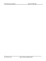 Đồ án môn học dự án đầu tư: Phân tích hiệu quả dự án đầu tư khai thác mỏ khoáng sản