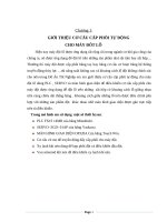 Xây dựng mô hình và lập trình PLC hệ thống điều khiển máy đột lỗ