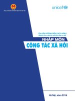 20  maket NHẬP môn CÔNG tác xã hội