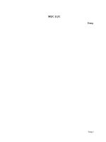 Báo có thực tập  công nghệ sản xuất NPK bằng urea mealting