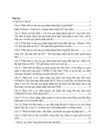 Bài tập PHÁP LUẬT ĐẠI CƯƠNG