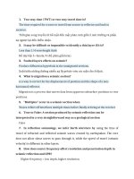 Đề thi Địa vật lý đại cương cuối kì