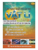 Ebook cẩm nang luyện thi đại học vật lí theo từng chuyên đề và hướng dẫn giải chi tiết bài tập tương ứng phần 1