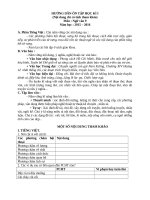 ÔN TẬP KIỂM TRA HỌC KÌ I NGỮ VĂN 9