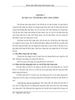 DỰ BÁO CÁC VẤN ĐỀ ĐỊA CHẤT CÔNG TRÌNH