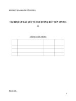 Bài thực hành eview trong thực tế Kinh tế lượng