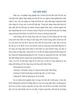 Lập phương án xây dựng lưới khống chế thi công công trình thủy điện Nậm Pông