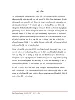 Đồ án môn học Cơ học đất – Nền và móng