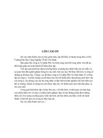 Báo cáo thực tập chuyên ngành cơ khí chế tạo