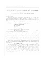 Phương pháp xác định nhiệt độ mặt biển từ ảnh MODIS 