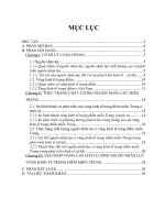 TIỂU LUẬN THỰC TRẠNG VÀ GIẢI PHÁP NÂNG CAO CHẤT LƯỢNG NGUỒN NHÂN LỰC VÙNG KINH TẾ TRỌNG ĐIỂM MIỀN TRUNG