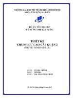 thiết kế  chung cư cao cấp quận 2  (thuyết minh phụ lục) 