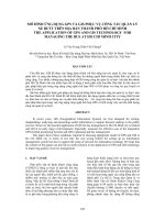 Mô hình ứng dụng GPS và GIS trong quản lý xe buýt