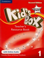 kids box 1 2nd edition teachers resource pack  