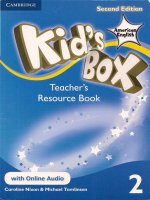 kids box 2 2nd edition teachers resource pack  